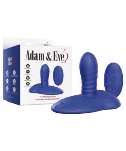 Adam & Eve Midnight Rider vibrator with plush silicone
