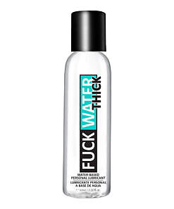 Fuck Water Thick Clear Water-Based Lubricant 2 oz. bottle