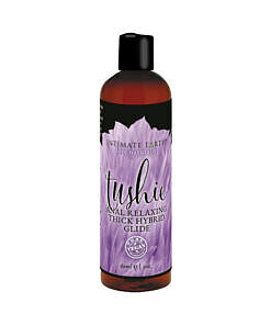 Intimate Earth Tushie Hybrid Anal Relax Glide 2 oz. - hybrid anal lubricant for relaxing pleasure.