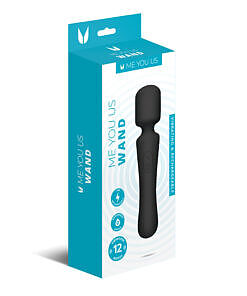 Me You Us Wand Black wand vibrator