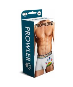 Prowler Oversized Paw Trunk White 2XL – oversized paw print white trunks