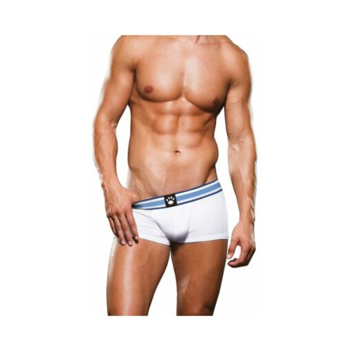 white front with blue side