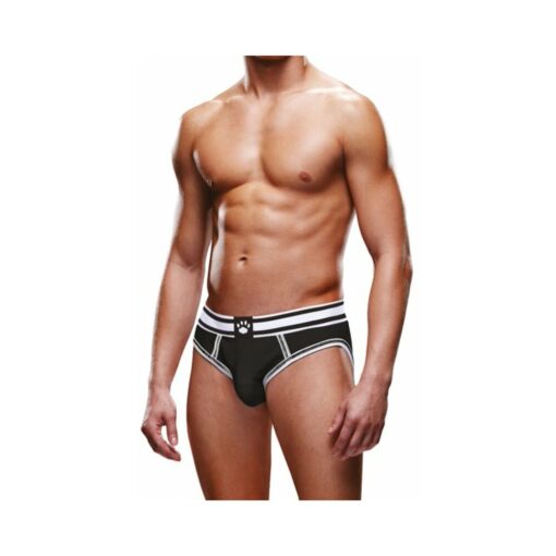 Prowler Open Brief Black/White - Image 2