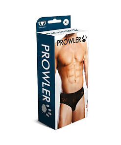 Prowler Lace Open Brief in black XL