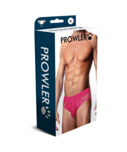 Prowler Lace Brief Pink XL shown flat