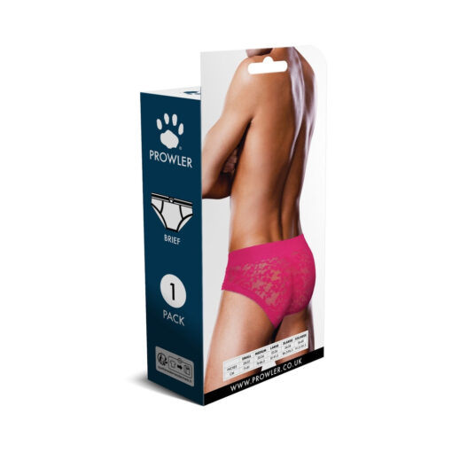Prowler Lace Brief Pink - Image 4