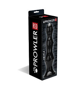Prowler RED Beaded Textured Triple Plug in black