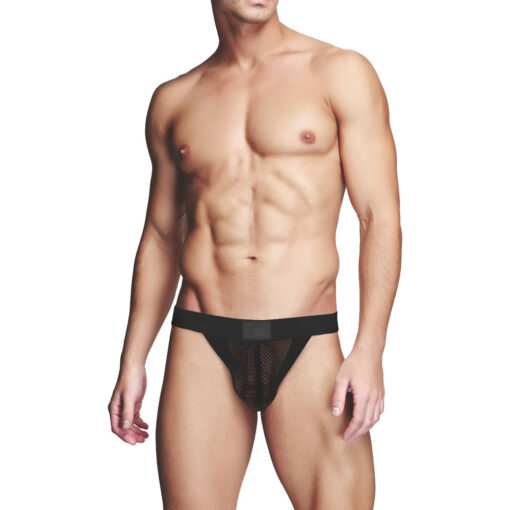 Prowler RED Fishnet Assless Jock Strap Black 2XL - Image 2