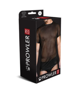 Prowler RED Mesh T-Shirt Black S on a model