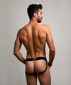 and supportive pouch against a clean background.