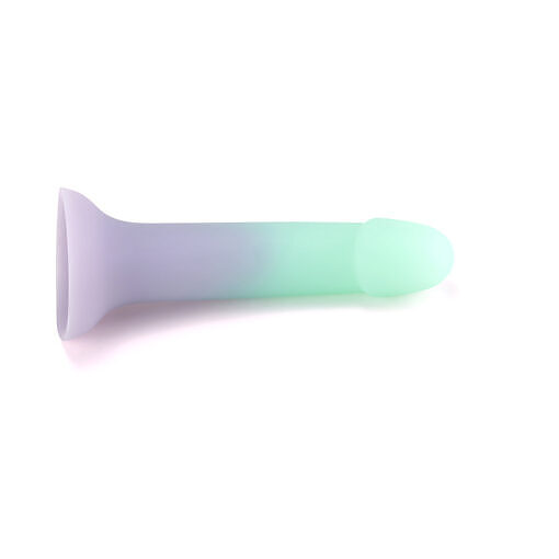 Adam & Eve Ombre Curve Liquid Silicone Dildo - Image 5