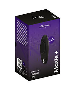 We-Vibe Moxie+ wearable clitoral vibrator in satin black