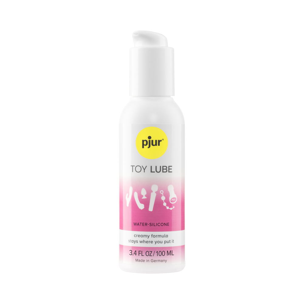 pjur TOY LUBE 3.4 oz. bottle with white cream label