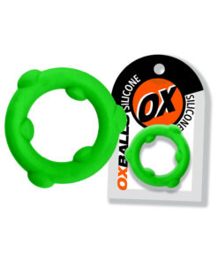 Oxballs Spinner Single Silicone Ring Frog in green