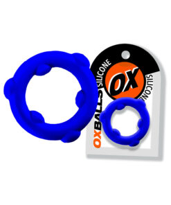 Oxballs Spinner Single Silicone Ring Glacier in icy blue