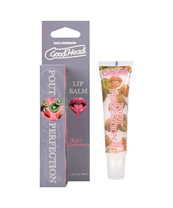 GoodHead Lip Balm Kiwi Strawberry stick with green and pink design.