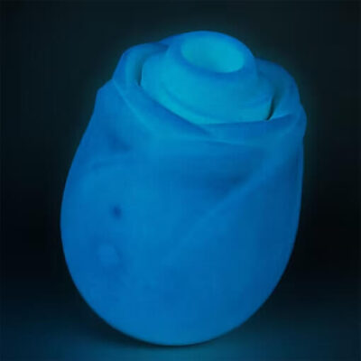 Romp Glow Rose Glow in the Dark Clit Sucker