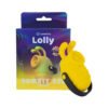 Camtoyz Clitoral Thumper Bumble Bee in yellow silicone with black stripes