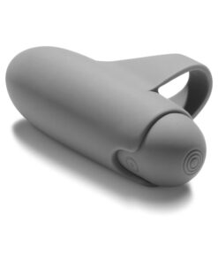 lying on a silky sheet with USB cable.