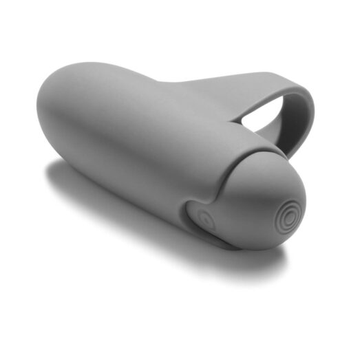lying on a silky sheet with USB cable.
