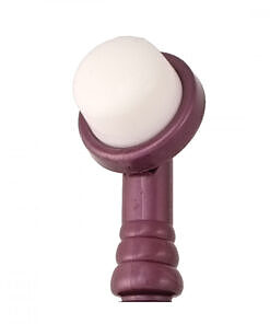 Eroscillator 2 Soft Finger Tip Attachment in purple silicone