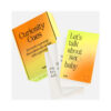 VUSH Curiosity Cues Cards: A stack of 50 thought-provoking intimacy prompts in a stylish box