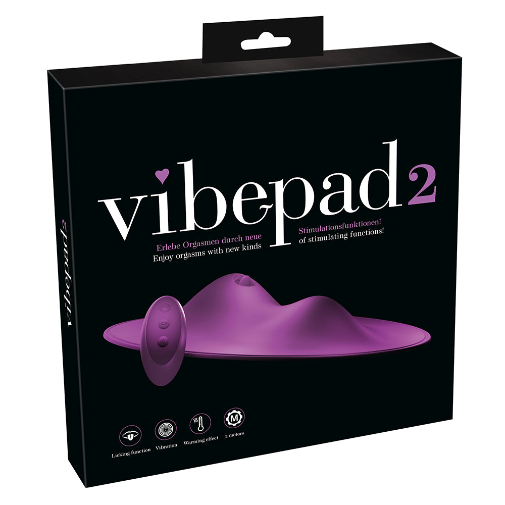 VibePad 2 external stimulator with velvety soft silicone pad