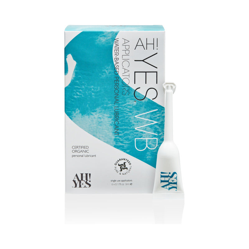 Water-based personal lubricant applicators by AH! YES