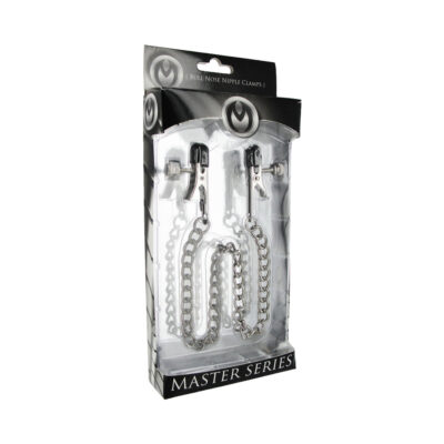 Master Series Ox Bull Nose Nipple Vice with steel chain and bullnose clamps