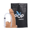 Tantus POP n'' Play Squirting Packer Honey on white