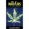 Stoned Off Our Mad Libs paperback book with colorful cover featuring a cartoon character relaxing on a couch.